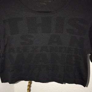 Alexander Wang x HM Crop top